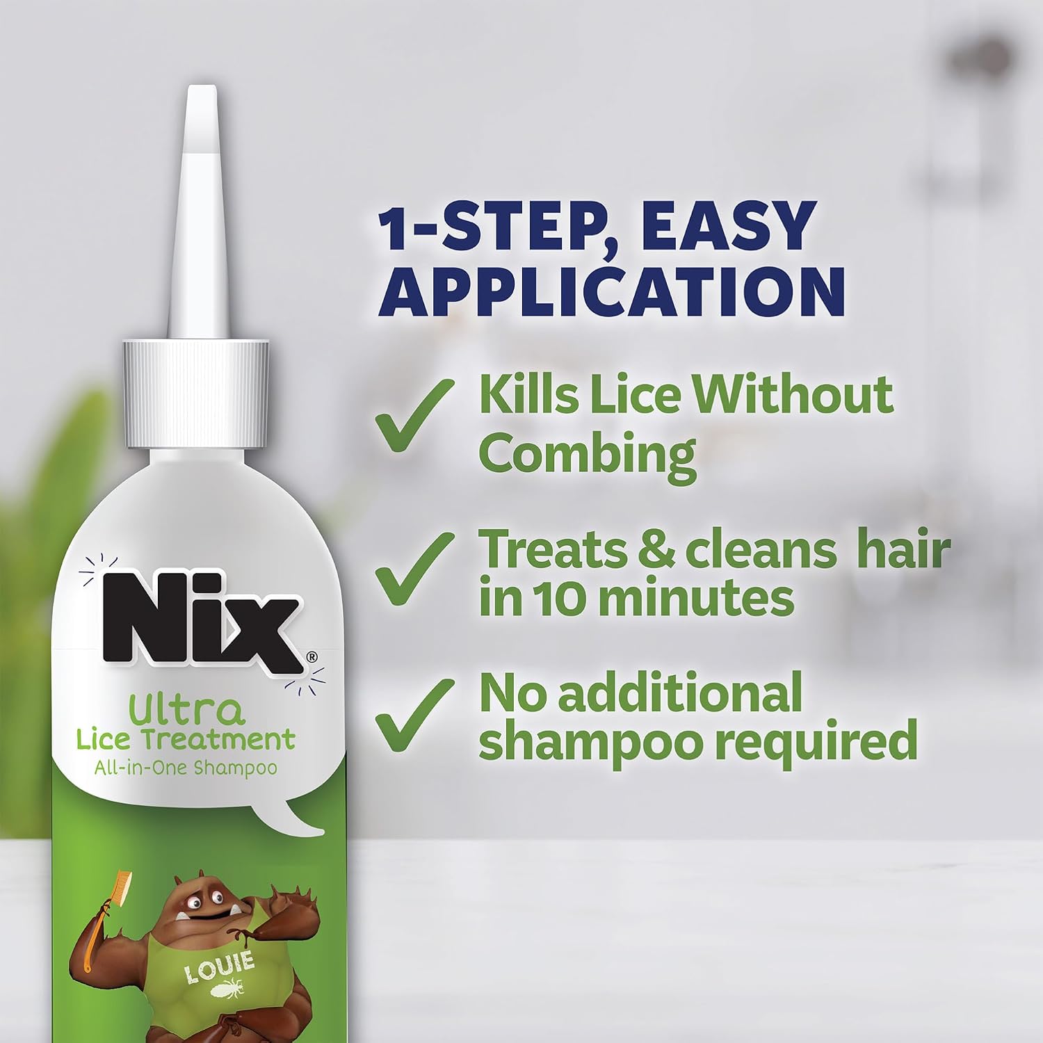 Thumbnail 2 de Nix PR6000490 Lice Treatment Kit with 4 fl oz Shampoo and 6 fl oz Spray