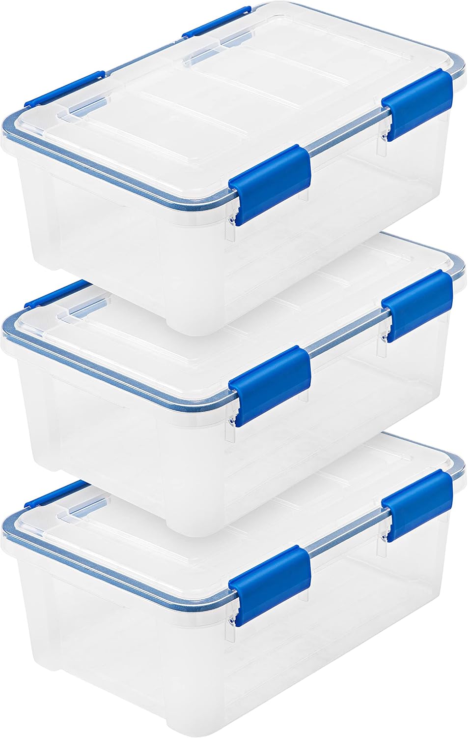 Thumbnail 6 de IRIS USA WeatherPro 74 Qt Storage Bin, 3-Pack