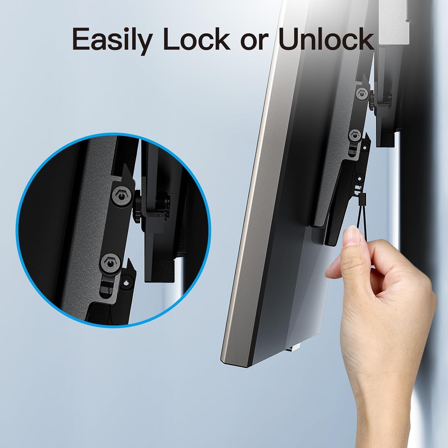 Thumbnail 6 de PERLESMITH PSLTK1 Tilting TV Wall Mount, 1.2-Inch Profile, Up to 132 lbs