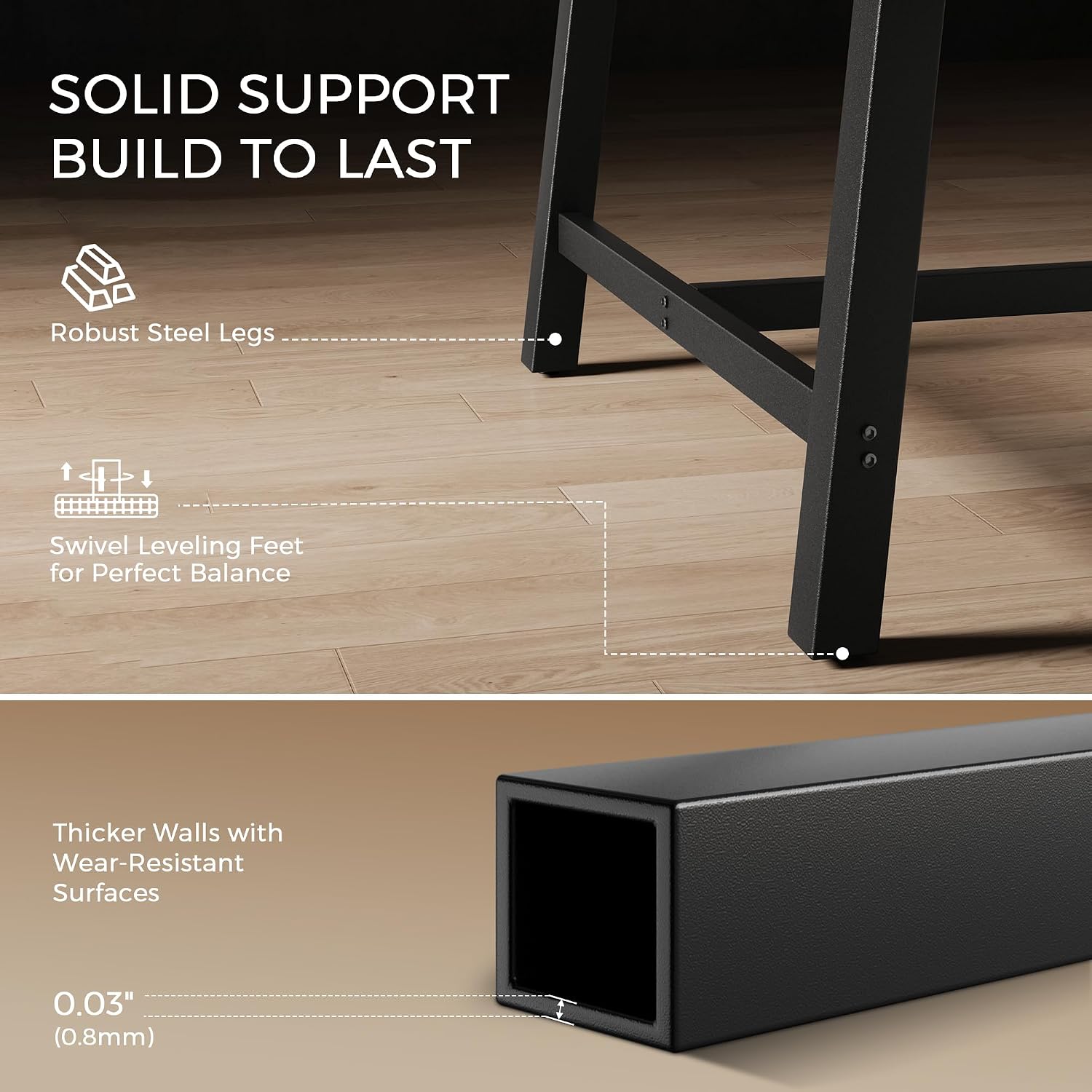 Detalle 2 de Dining Table 70.87-Inch