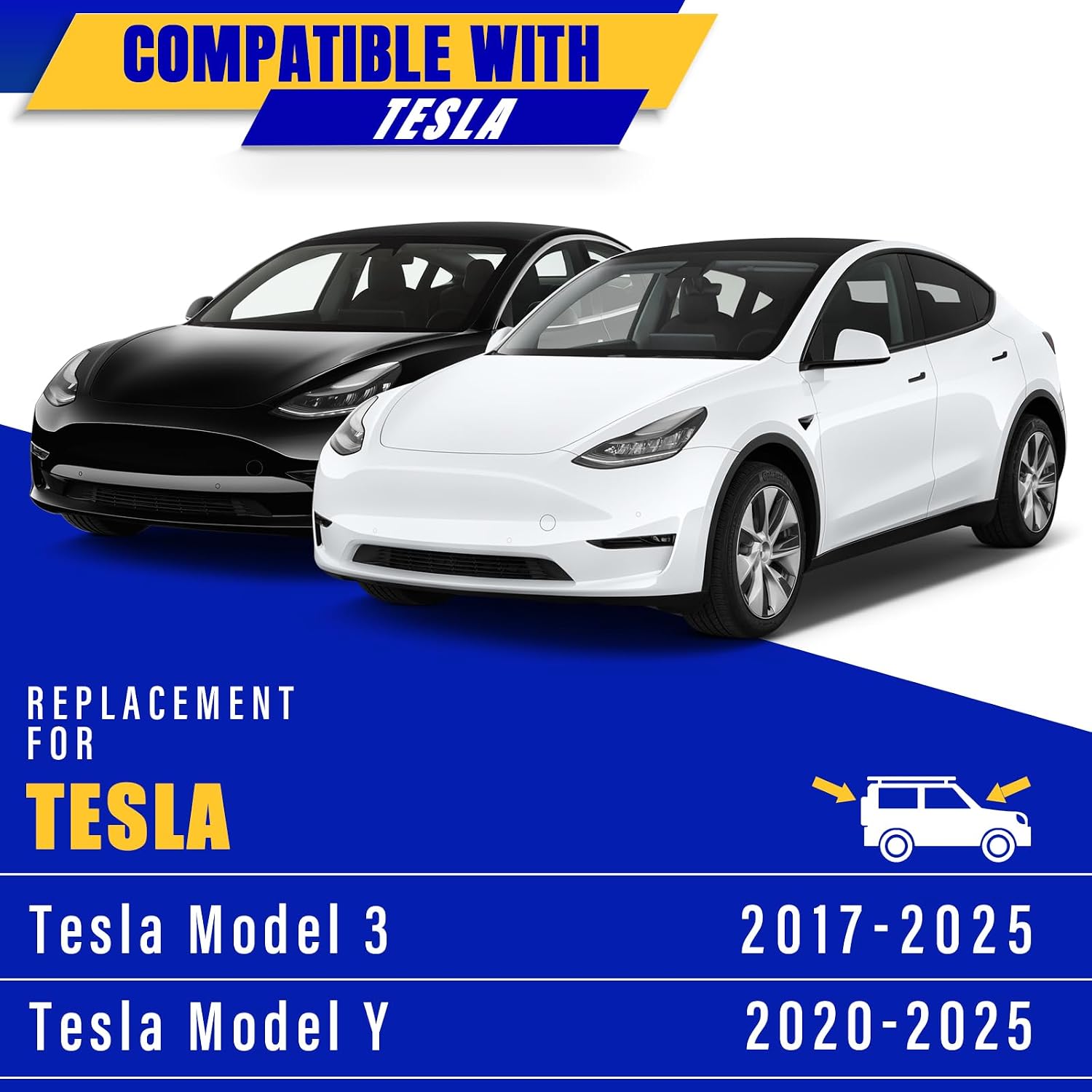 Thumbnail 4 de Tesla Model 3/Y Replacement Wiper Blades 26"/19"