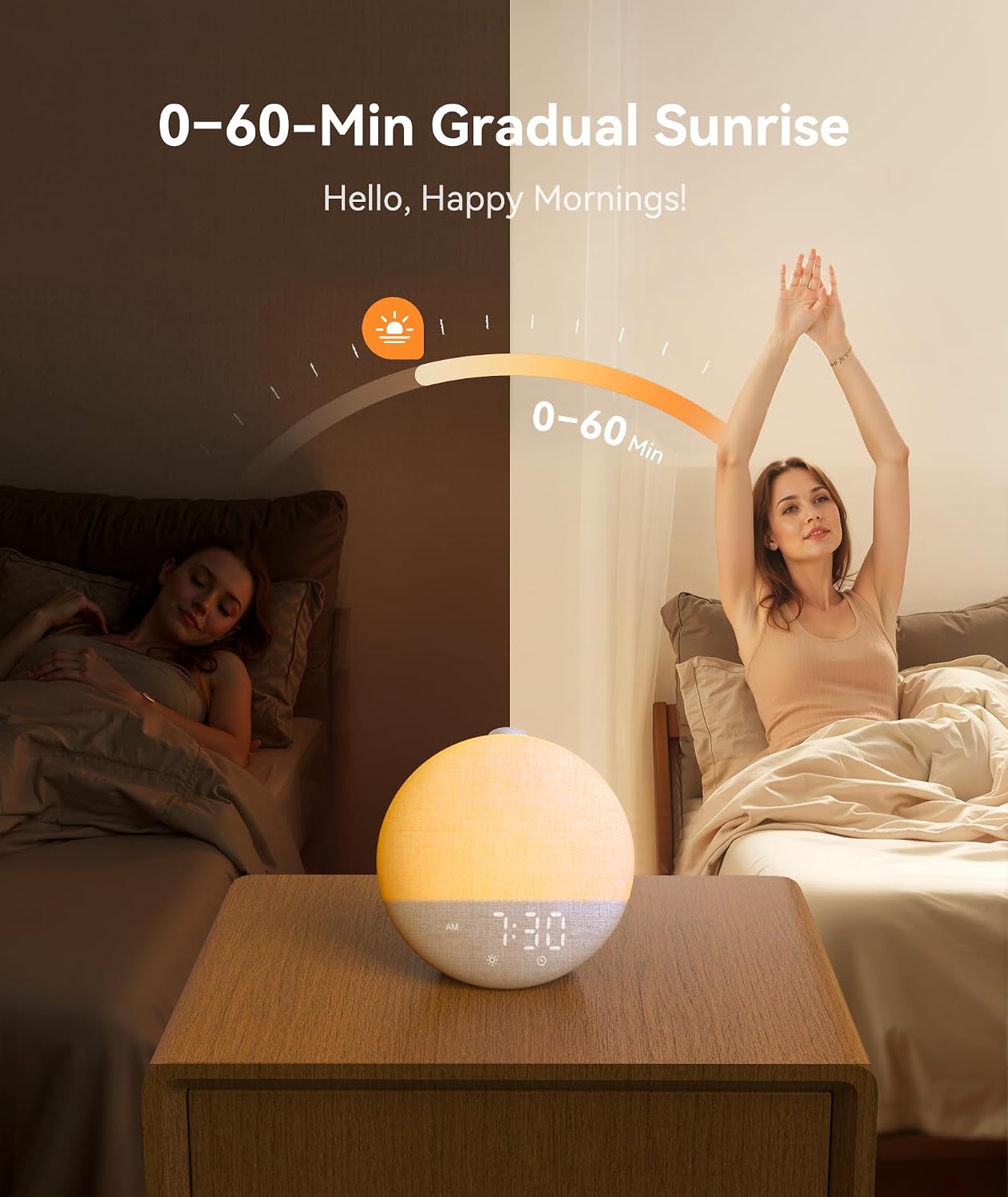 Thumbnail 3 de Dreamegg Sunrise 2 Sunrise Alarm Clock