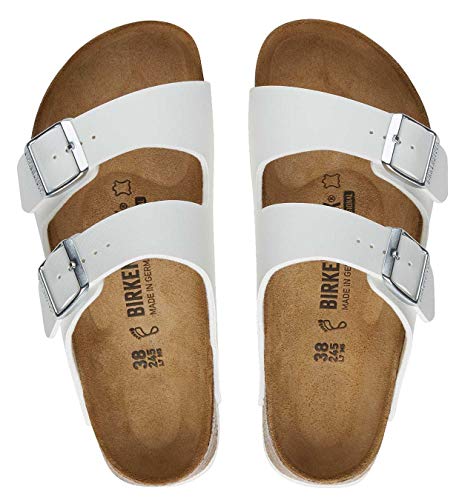 Detalle 1 de Birkenstock Arizona Prof BF Berufsschuhe Sandale Weiß, Größe 40 EU, Schmal