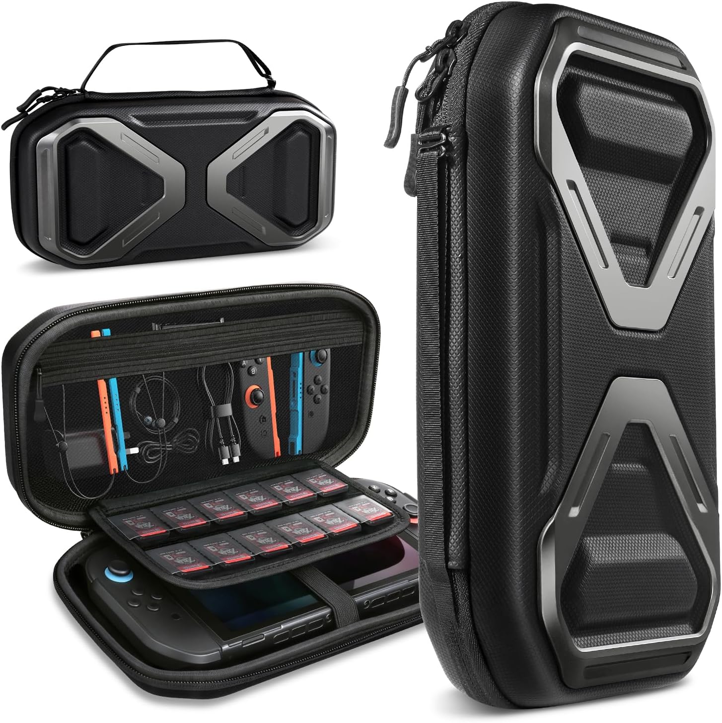 Detalle de SUPCASE Pro Edition for Nintendo Switch 2 12-card carrying case