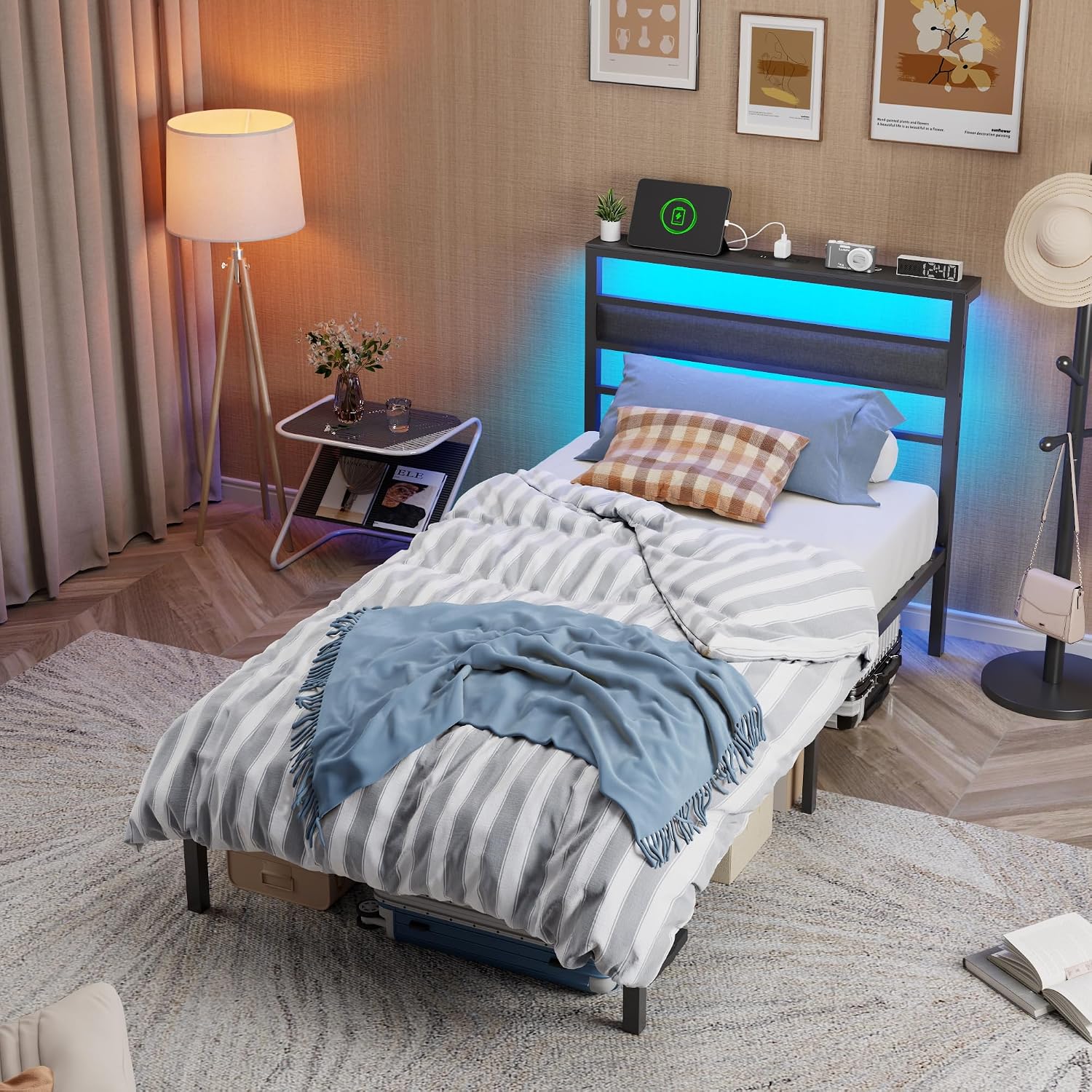Detalle 2 de OURPIC Twin Bed Frame