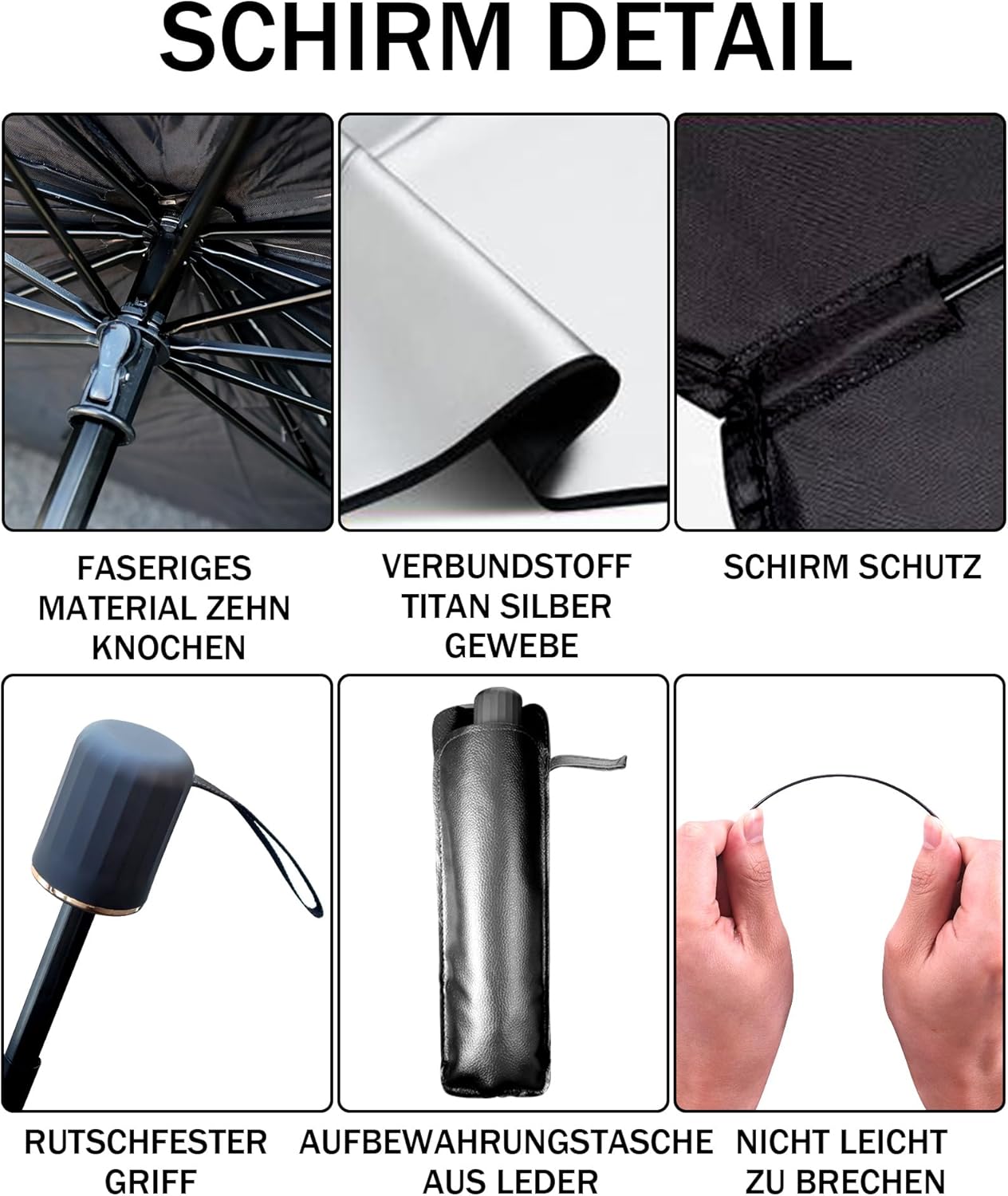 Thumbnail 2 de Pluworks Auto-Sonnenschirm für die Frontscheibe innen – reflektierender UV-Schutz