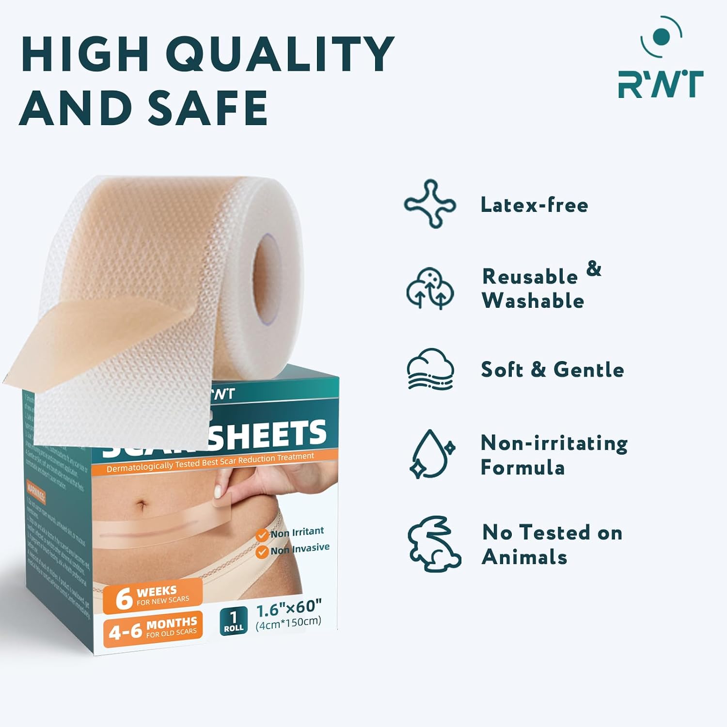 Thumbnail 4 de RWT Silicone Scar Tape 1.5M roll