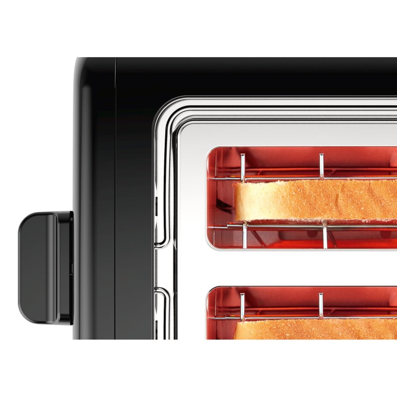 Detalle 2 de Bosch TAT3P423 DesignLine — Tostadora doble 970 W 🍞