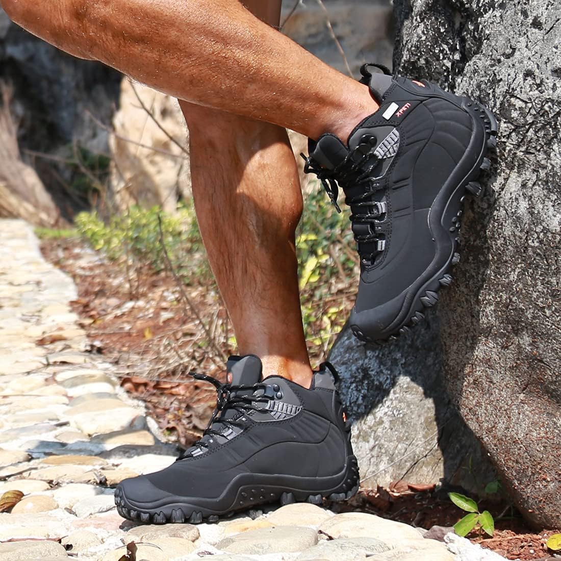 Detalle 2 de XPETI Men’s Waterproof Hiking Boots with Hydroshield membrane