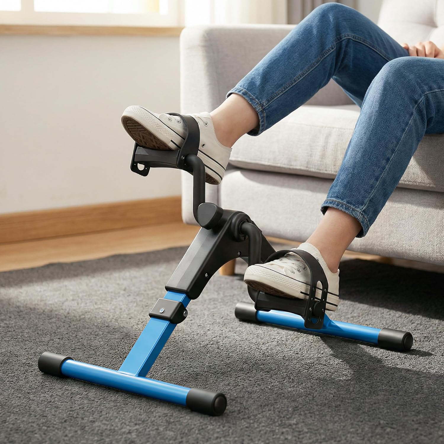 Thumbnail 1 de Pedalier Mini Velo d Appartement pour Bras et Jambes — Formateur avec Moniteur LCD