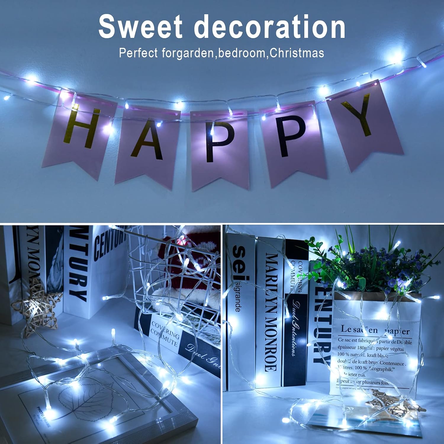 Thumbnail 6 de cshare LED Fairy Lights 3M 🎇