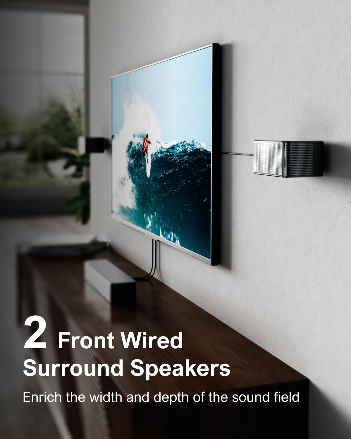 Detalle 2 de ULTIMEA Poseidon D80 U2620 7.1 Soundbar with Dolby Atmos and Wireless Subwoofer