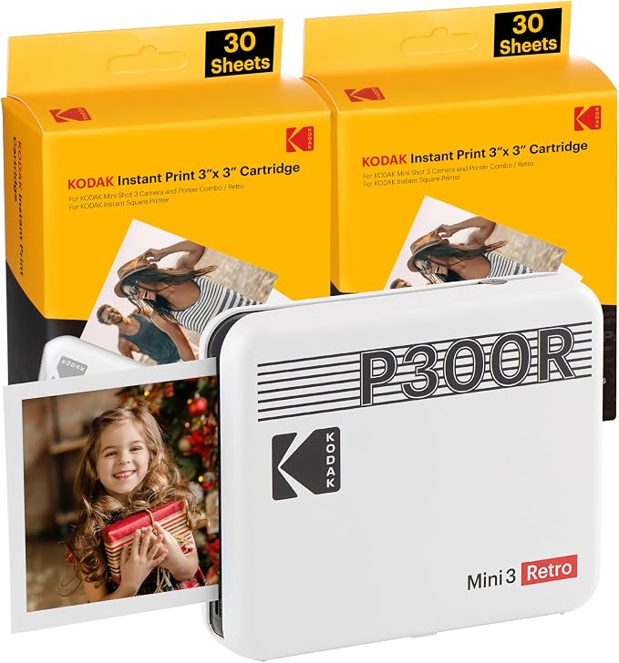 Detalle de KODAK Impresora Mini 3 Retro P300RW60