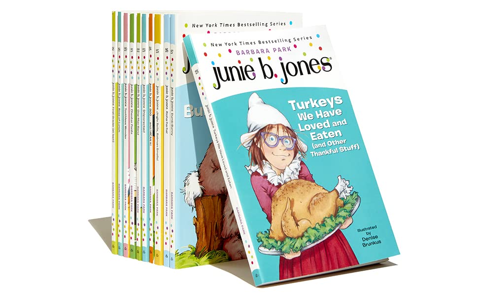 Detalle de Junie B. Jones Complete First Grade Collection, Books 18–28 Paperback Boxed Set