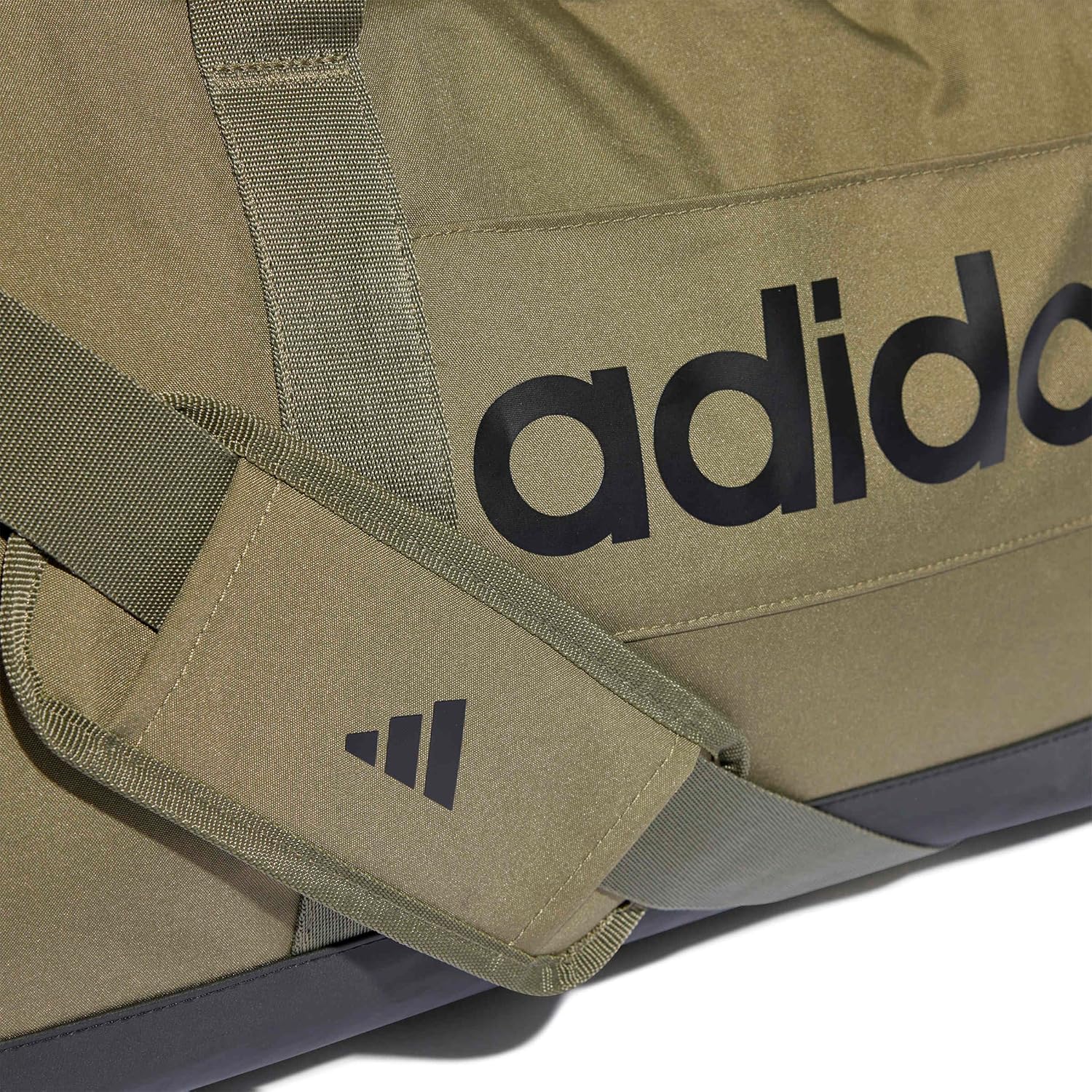 Thumbnail 3 de adidas Essentials Linear Duffel Bag unisex M (Olive strata/Black) con compartimento para calzado