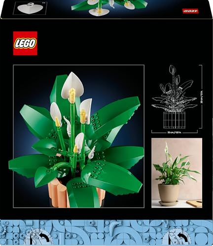 Thumbnail 10 de LEGO Botanicals Peace Lily (11504): A Thoughtful DIY Artificial Plant Build for Adults