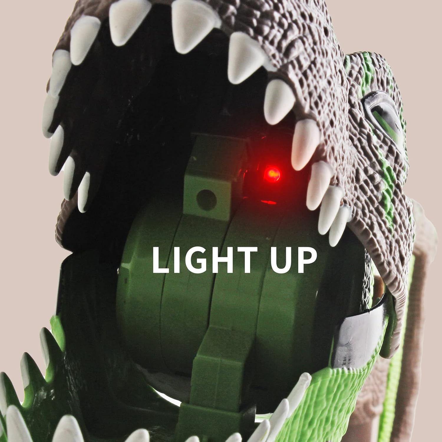 Thumbnail 6 de DINOBROS Dinosaur Chomper Toys: 13.6-Inch Light & Sound T-Rex Reacher with 3 Roars
