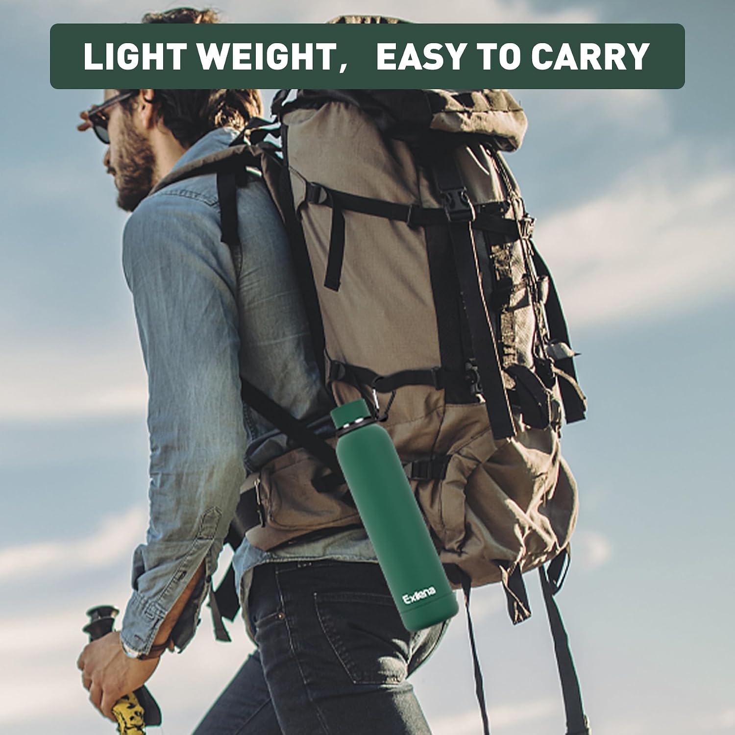 Thumbnail 6 de Exllena 750ml Insulated Water Bottle