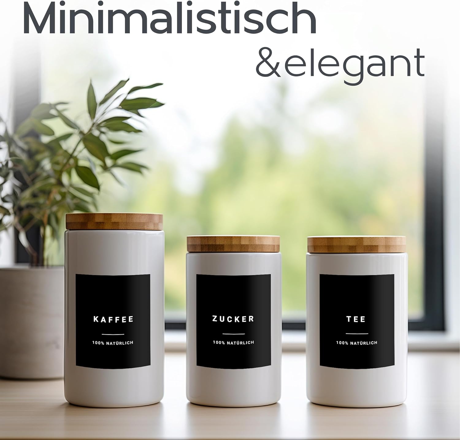 Thumbnail 2 de Homety Aufbewahrungsetiketten – Komplettes XXL-Set weiß, 288 Stück, selbstklebend