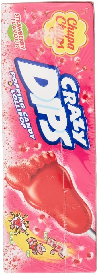Detalle de Chupa Chups Crazy Dips Lollipop 24 bustine
