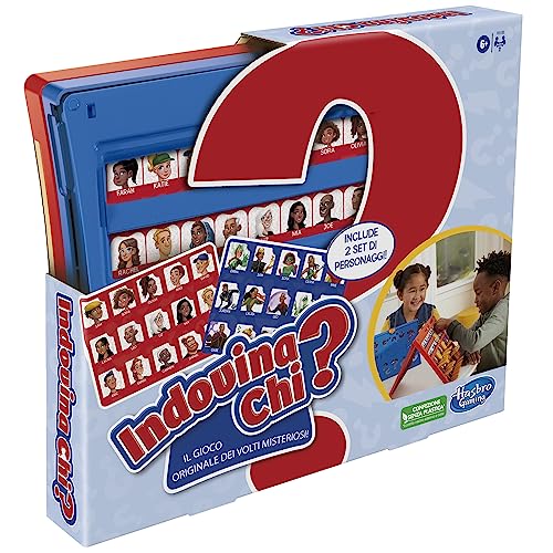 Detalle 2 de Hasbro Gaming Devinez qui ? – Il classico Indovina Chi? in una versione originale per 2 giocatori