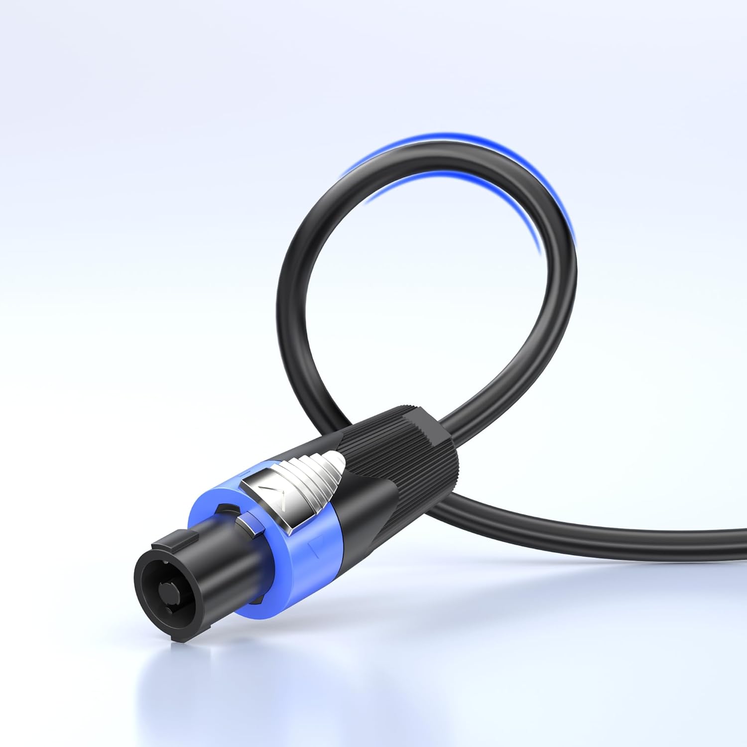 Thumbnail 3 de Jumwa 2pack 15M Speaker Cables with Twist Lock 15AWG 2 Wires Speakon to 1/4" TS