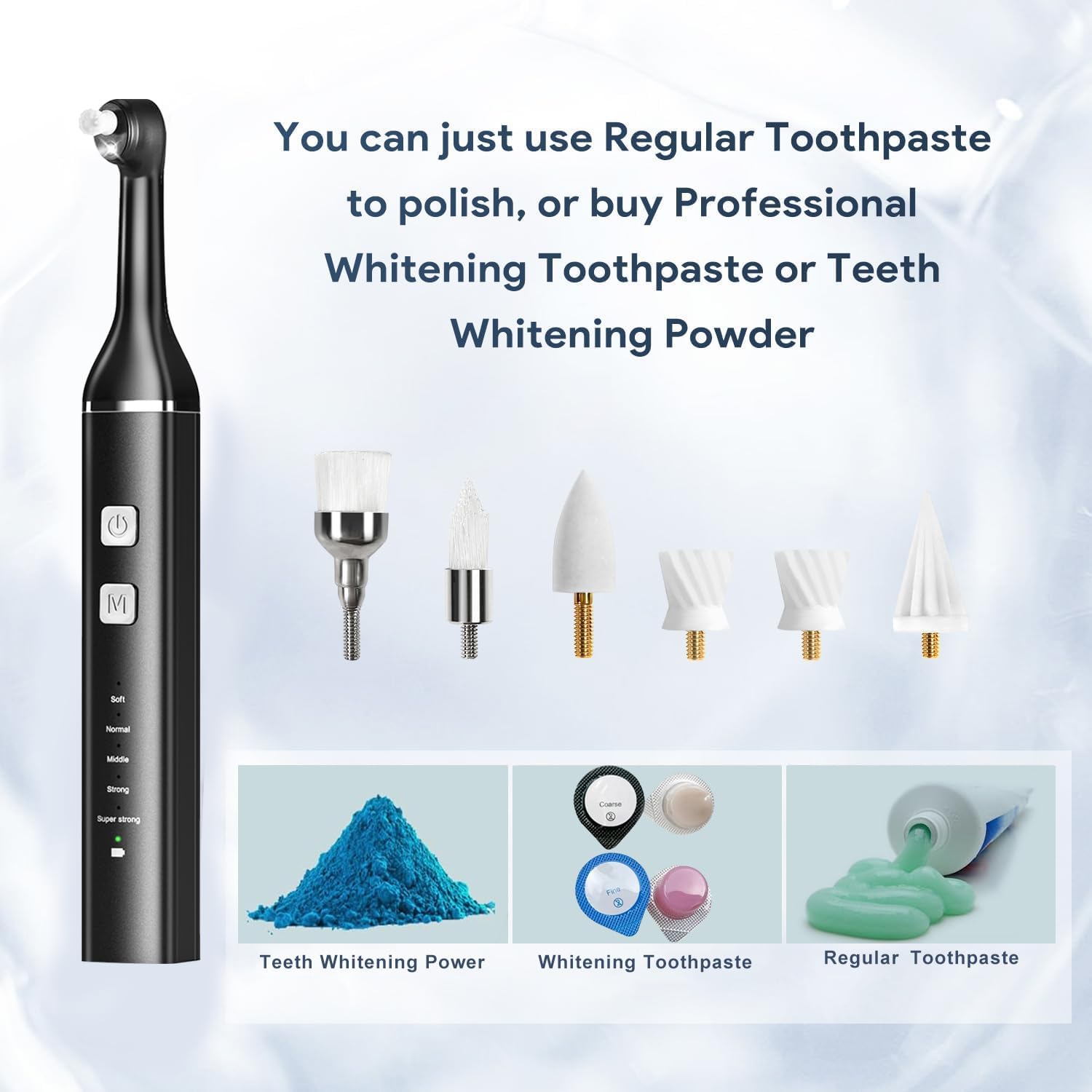 Detalle 2 de Tooth Polisher Plaque Remover 5 modes