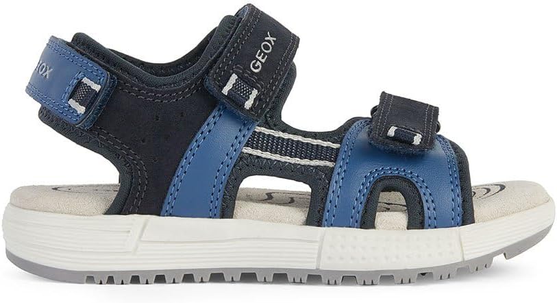 Detalle de Geox Jungen J Sandal Alben Boy ASandal – zuverlässige Kindersandale für den Sommer