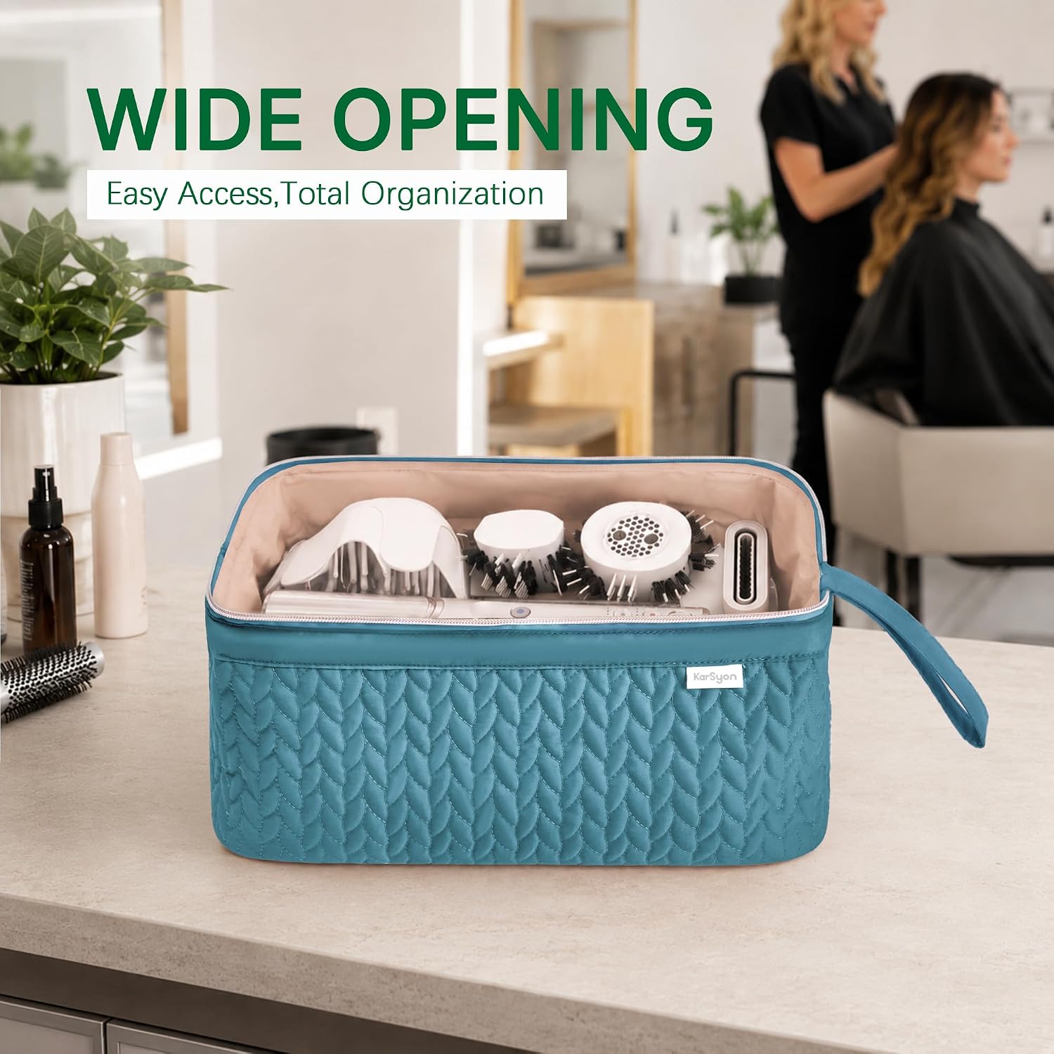 Detalle 2 de KarSyon Shark Flex Style Case for Dyson Airwrap travel bag