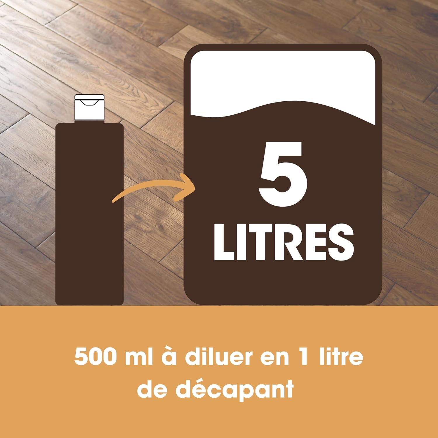 Thumbnail 5 de Furniture Clinic Nettoyant sols stratifiés 500 ml dilue pour 5 L