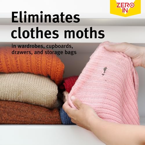 Detalle de Zero In New Generation Moth Balls – Advanced Transfluthrin Moth Killer for Wardrobes (30 Pack)