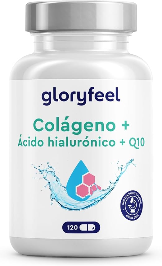 Detalle de Colágeno Marino Hidrolizado + Q10, Piel Firme y Energía 💪