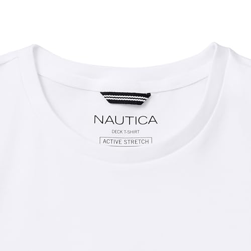 Detalle de Nautica V41050 Camiseta hombre Blanco Medium 1 unidad