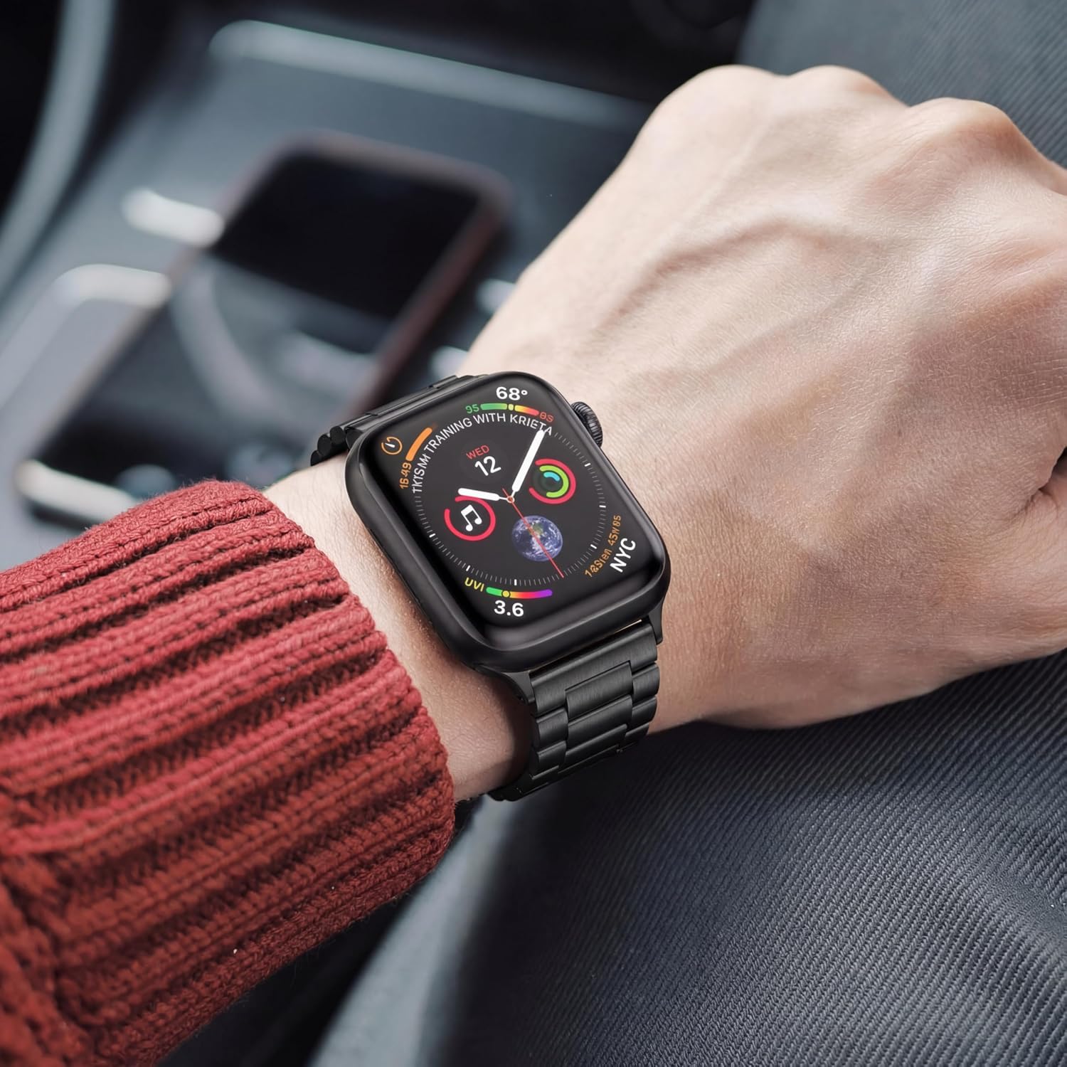 Thumbnail 4 de Hongxinzhan Edelstahl Armband Apple Watch 46mm