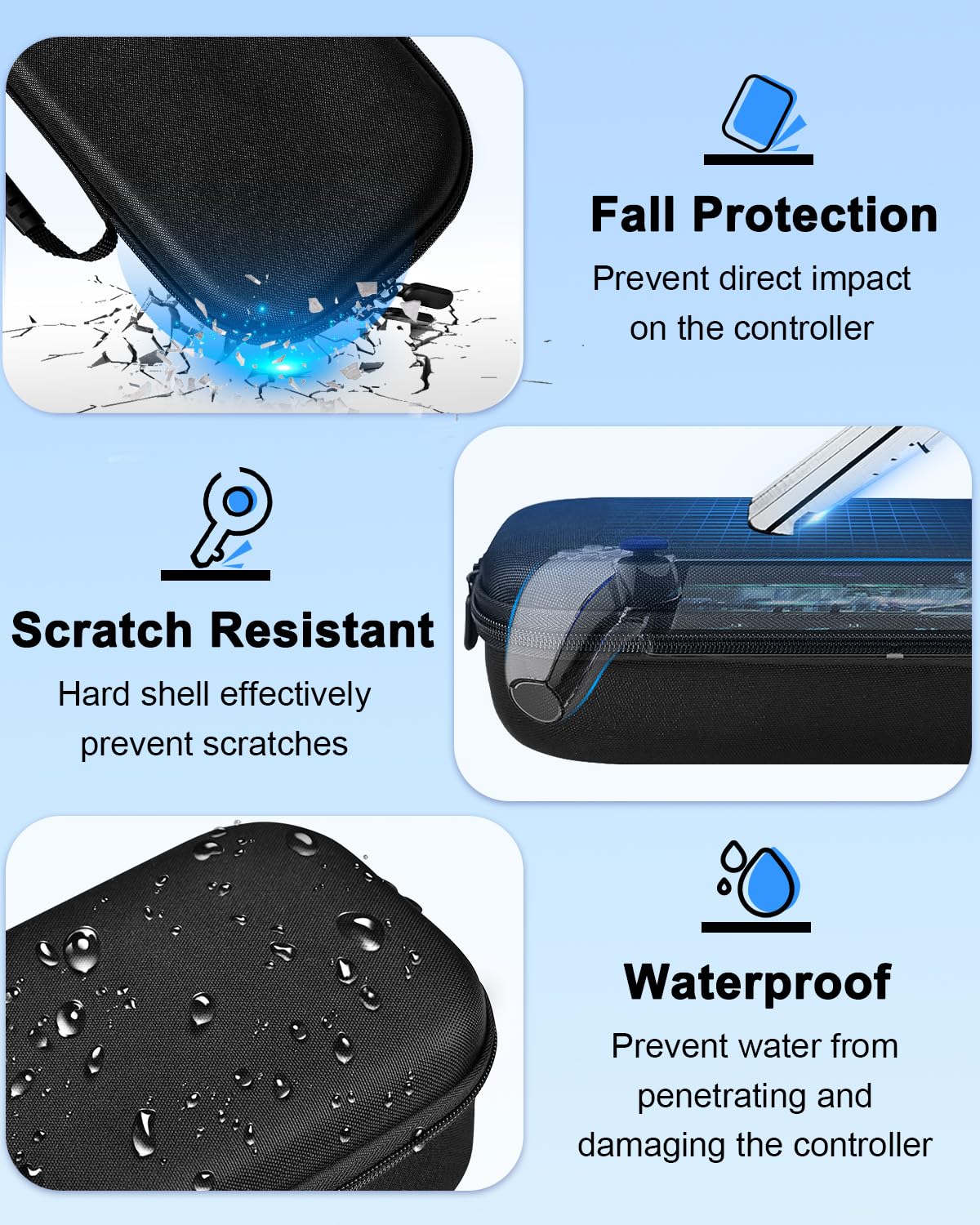 Thumbnail 3 de KOVA 13-in-1 Accessories Set for PlayStation Portal Remote Player (Black bundle)