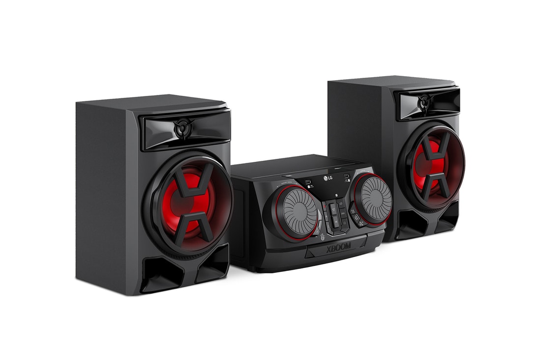 Detalle de LG XBOOM La Bestia CK43N: altavoz de 300 W para fiestas y eventos