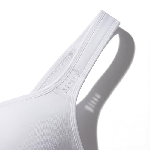 Detalle 2 de Selene Elvira: Sujetador Reductor sin aros ni relleno, banda anatómica, tirantes anchos en color Blanco 105D