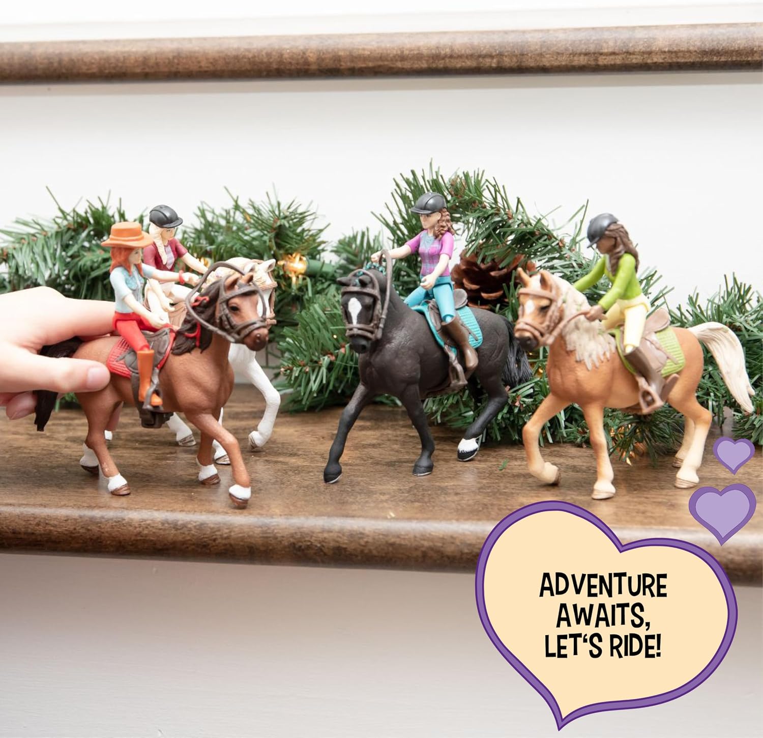 Detalle 2 de Schleich Horse Club 40-piece rider playset 🐴