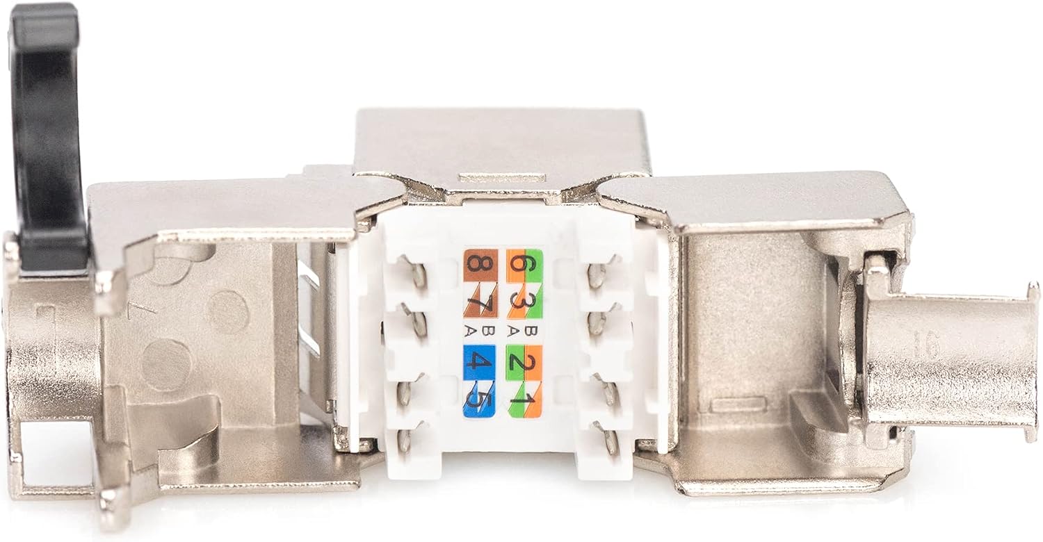 Detalle 1 de DIGITUS DN-93816-24 – ekranowany moduł Keystone Cat 8.1, 2000 MHz, 24 szt.