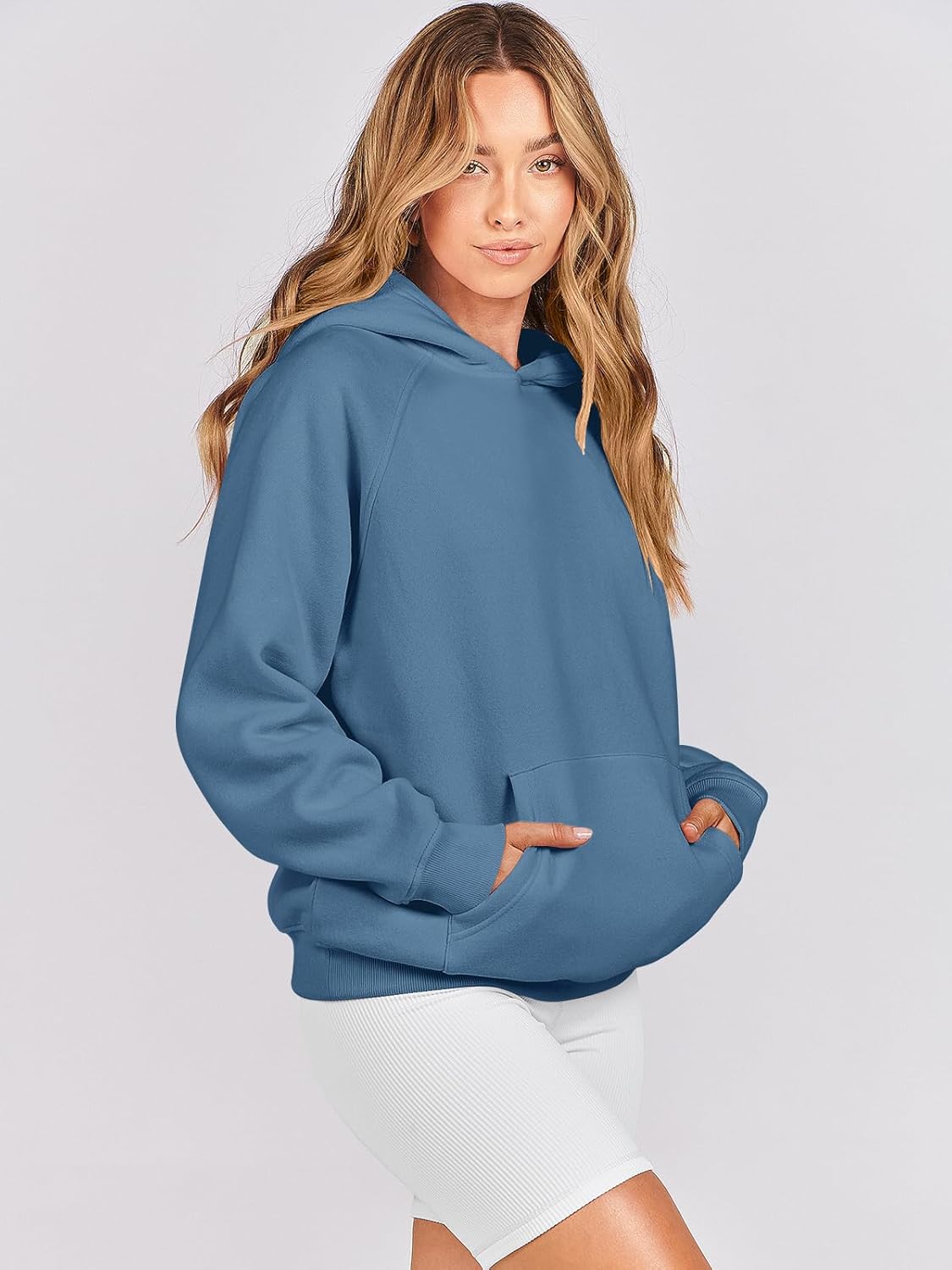 Detalle 2 de ANRABESS Women Hoodies Oversized Fleece 2025 🍂