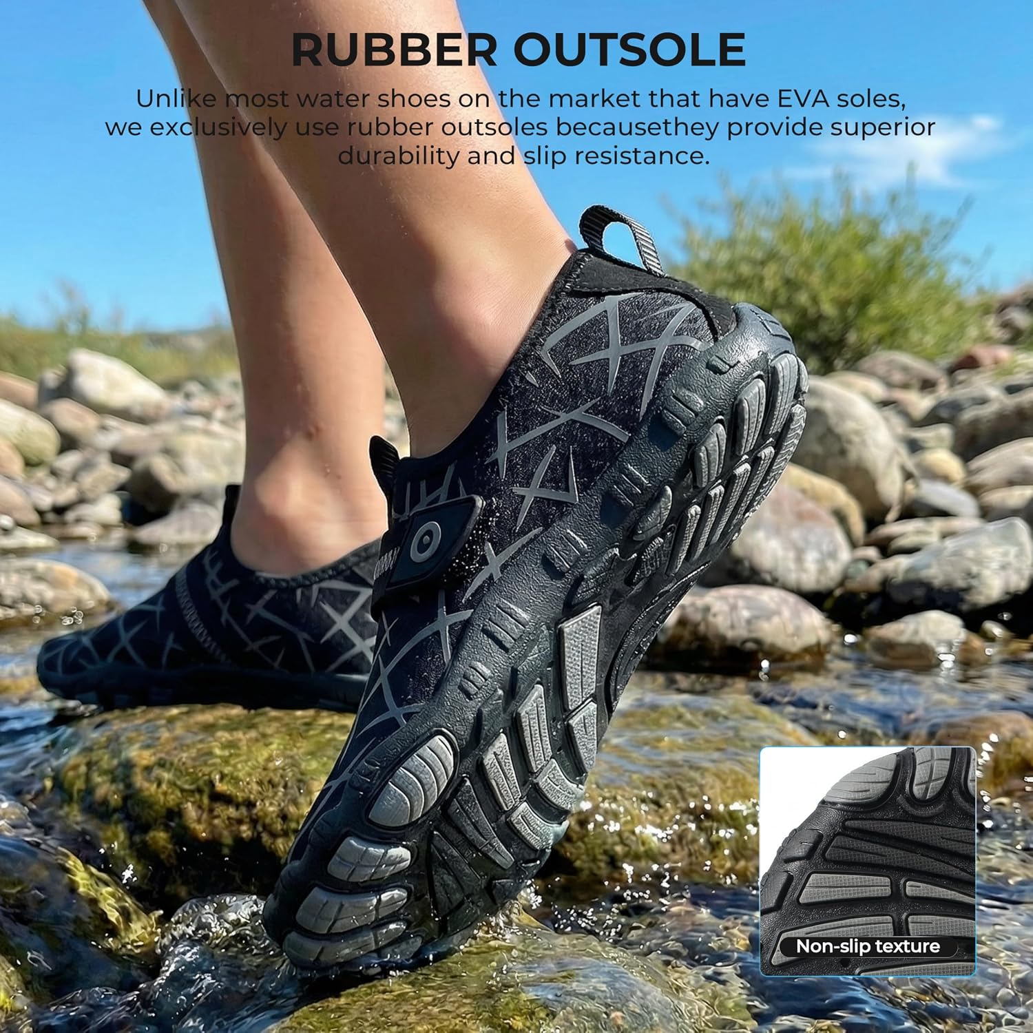 Detalle 1 de SEEKWAY Kids barefoot water shoes
