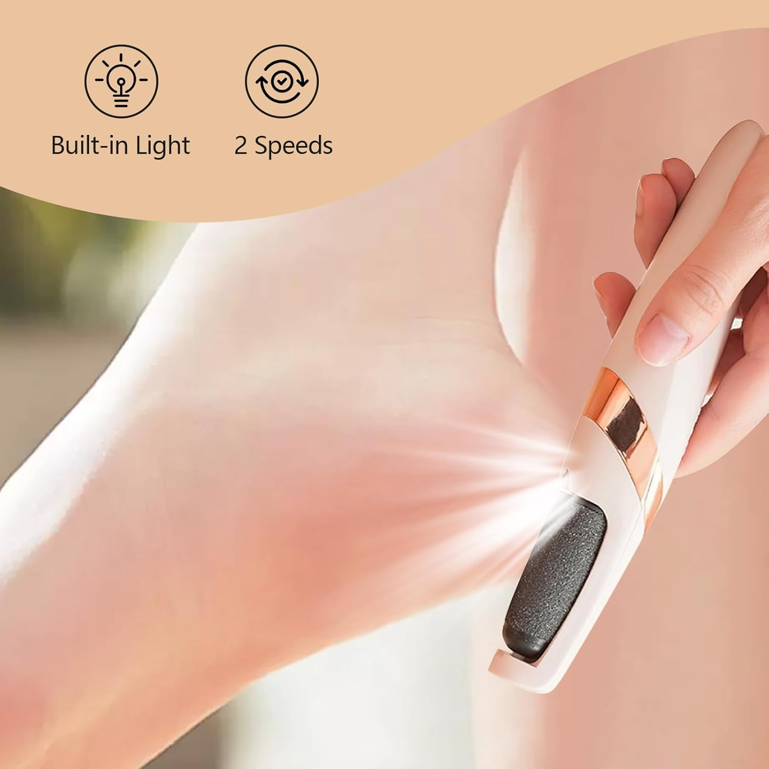 Detalle 2 de Electric Foot File 100 mins runtime
