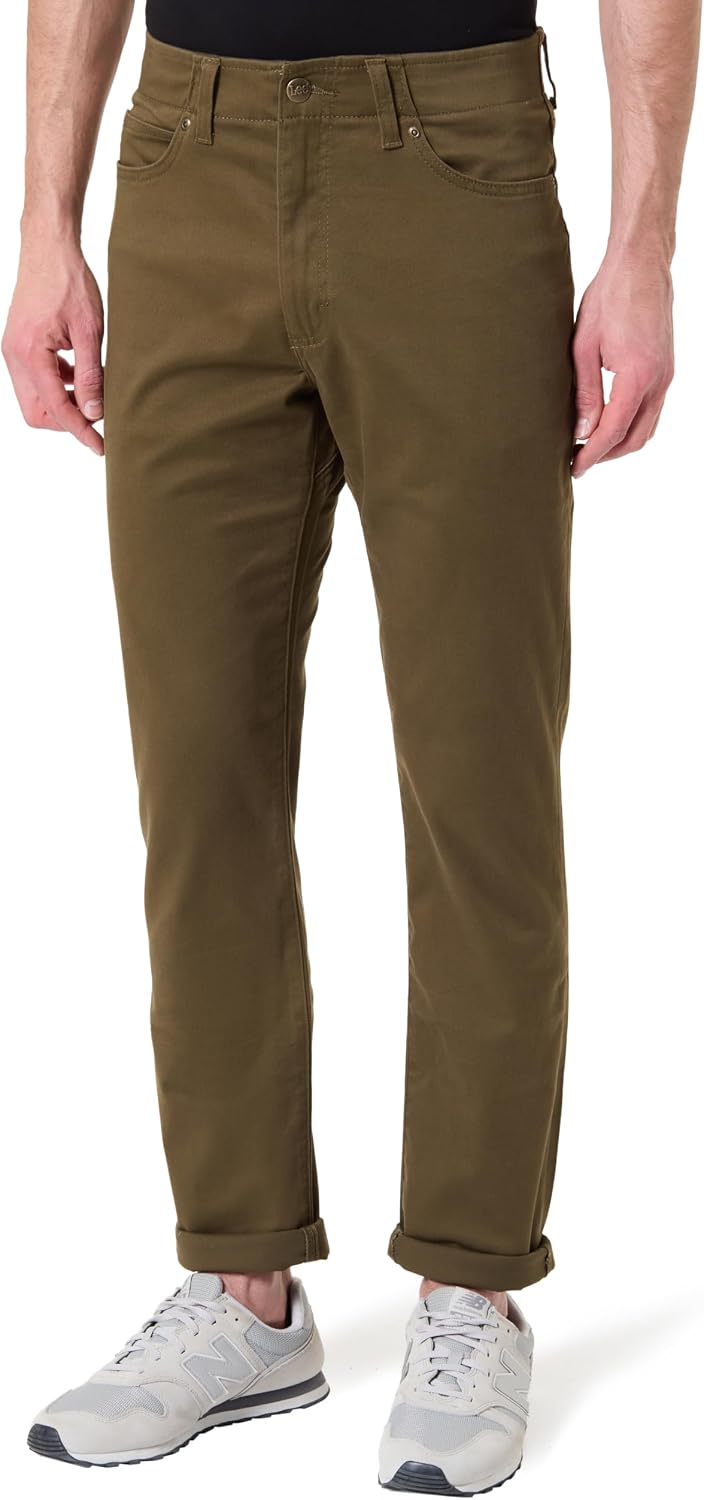 Detalle de Lee Slim Fit MVP - Pantalon Classique Homme (Jambe droite, Coupe ajustée)