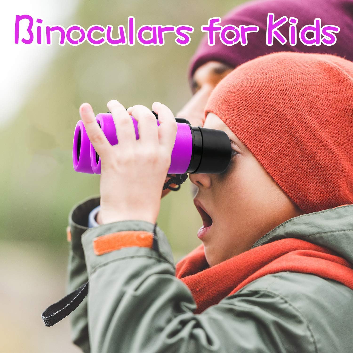 Detalle de Scotamalone Kids 4x30 Binoculars for Bird Watching