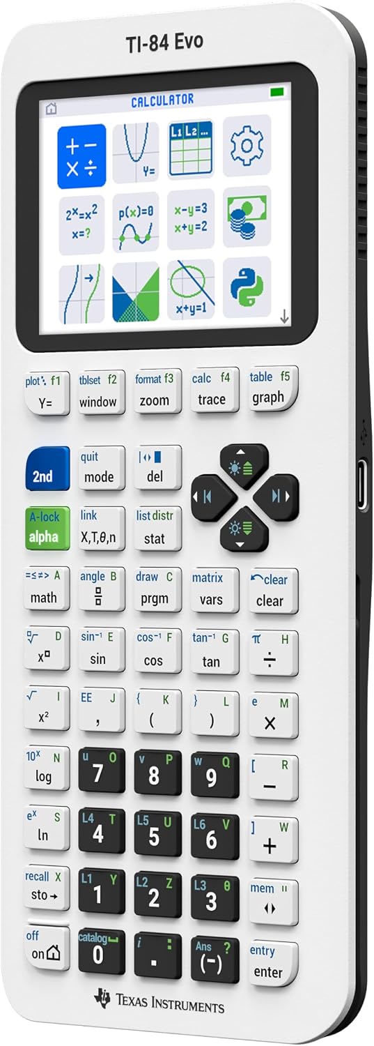 Detalle de TI-84 Evo Graphing Calculator by Texas Instruments