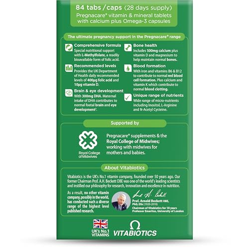 Detalle de Pregnacare MAX Pregnancy Vitamins – UK’s No.1 prenatal brand for greater care