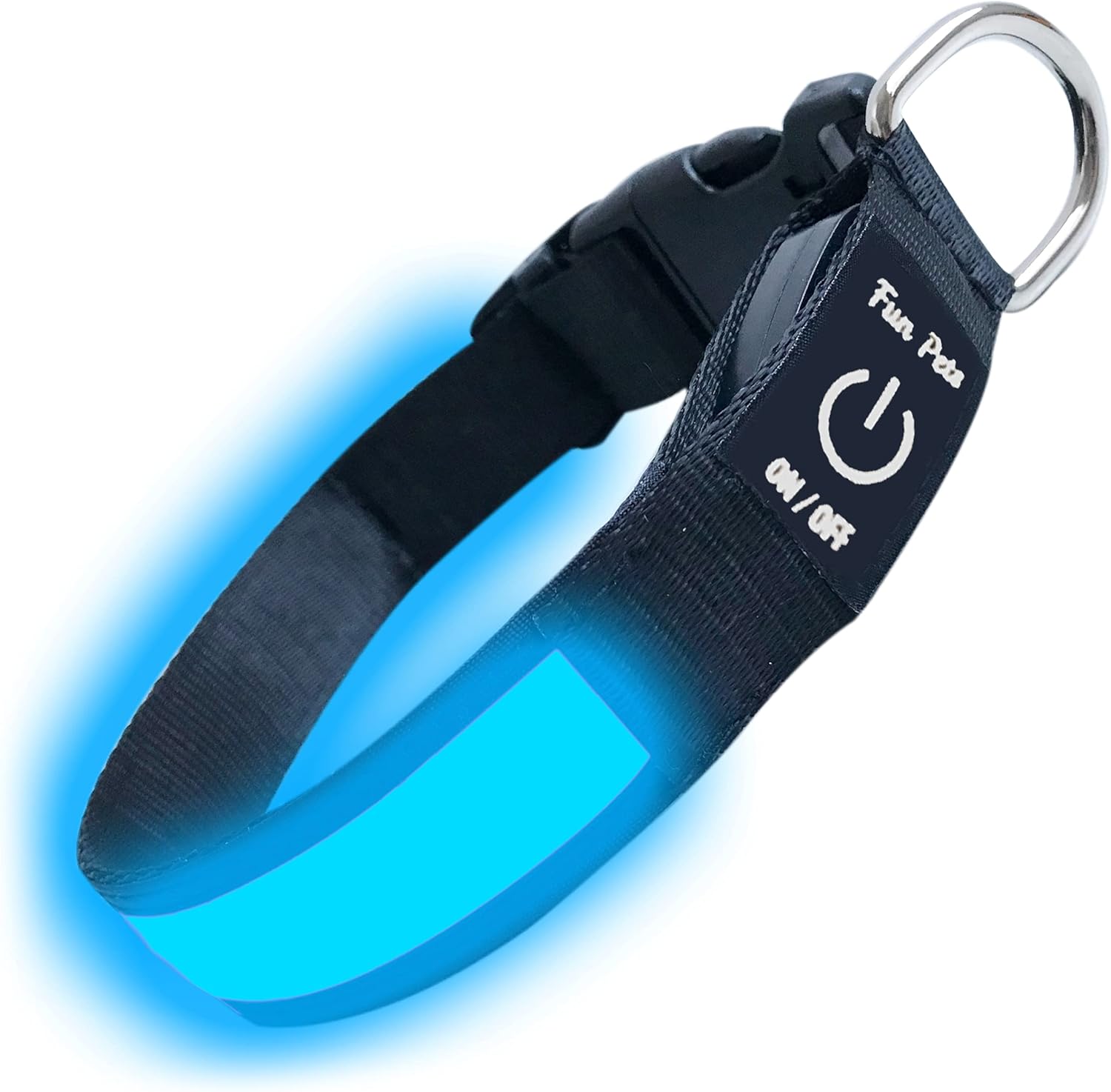 Detalle de Fun Pets LED Dog Collar 50–60cm