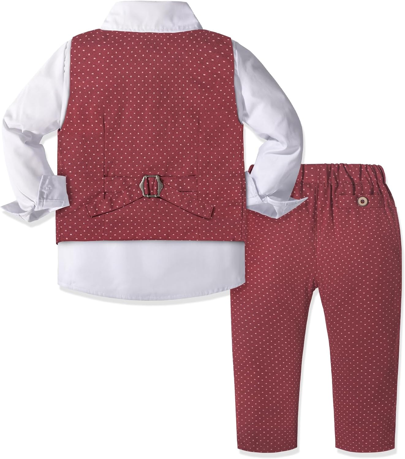 Thumbnail 3 de Nwada boys wedding suit 4 piece set