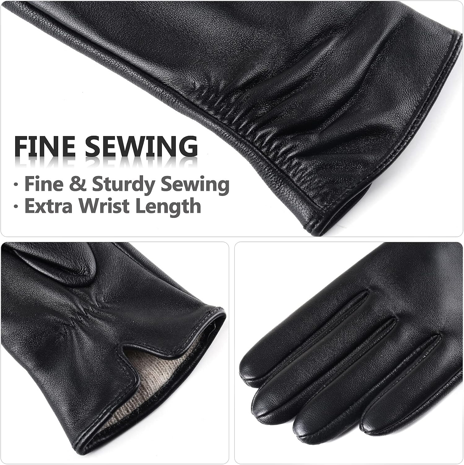 Thumbnail 3 de Dsane Leather Touchscreen Gloves 6.5-8.5