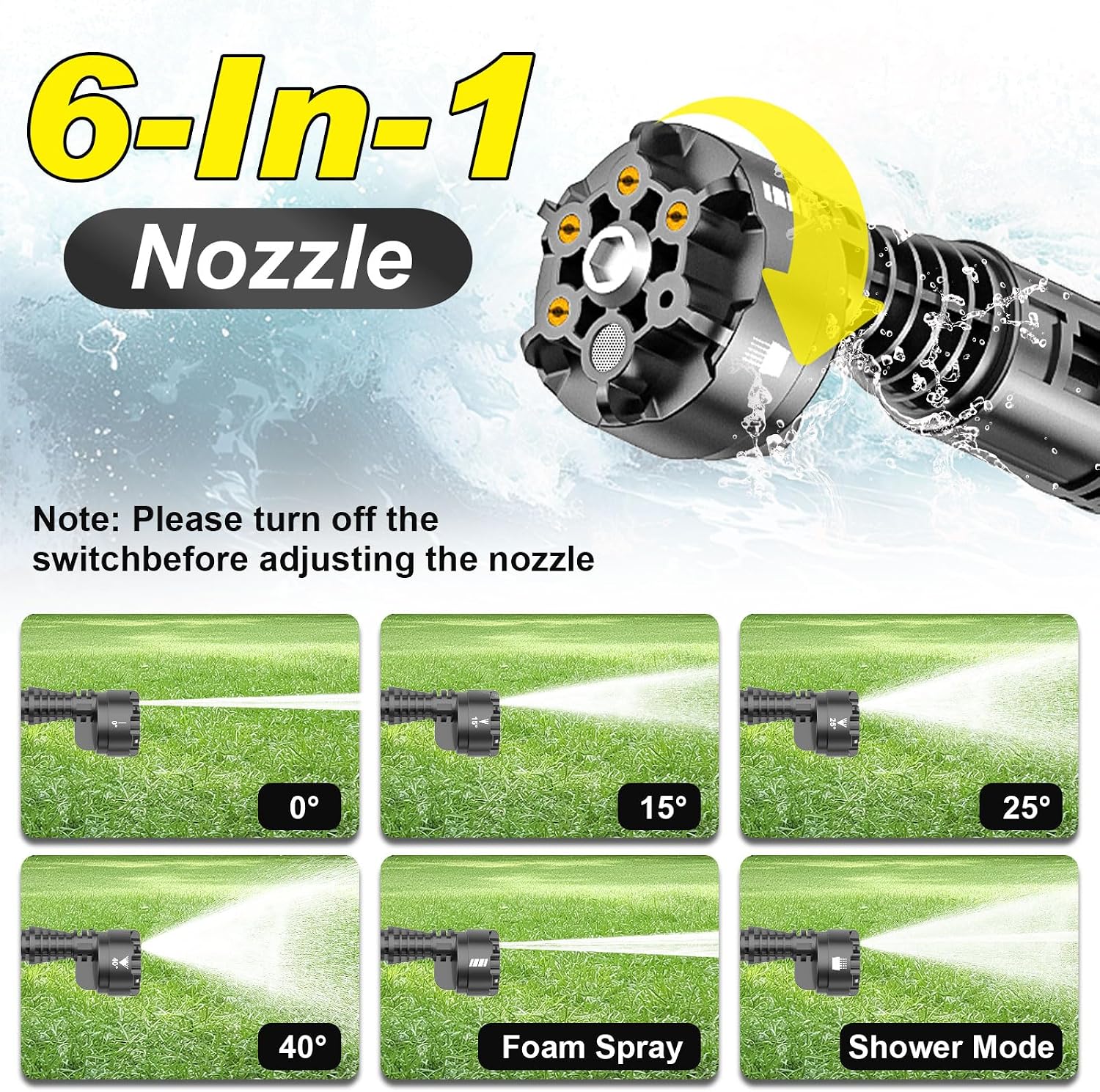 Thumbnail 4 de Cordless Portable Washer with 4-Speed Modes
